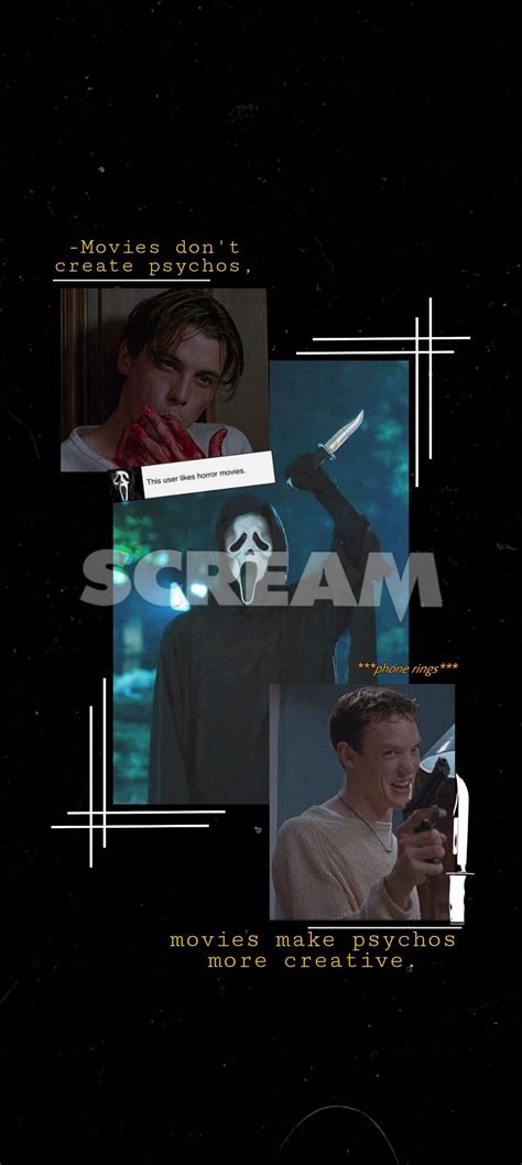 Scream aesthetic wallpaper Billy Scream Wallpaper, Ghost Face Wallpaper Aesthetic, Sassy ...