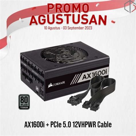 Promo Ax1600i Digital Atx Power Supply — 1600 Watt Fully Modular Psu