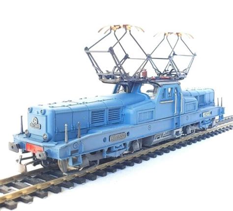 Jouef Ho Sncf French Crocodile Bb Electric Locomotive Blue Mib