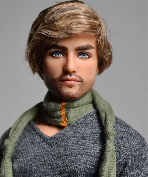 Peeta Ken Repaint Ooak Doll Anatomy Aa Barbie Basics Barbie Ken