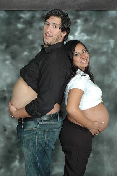 20 Hilarious Photos Of Dads Embracing The Pregnancy Shoot