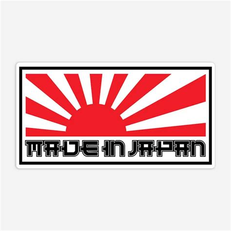 Made in Japan #2 - Rising Sun Sticker - Race Republic