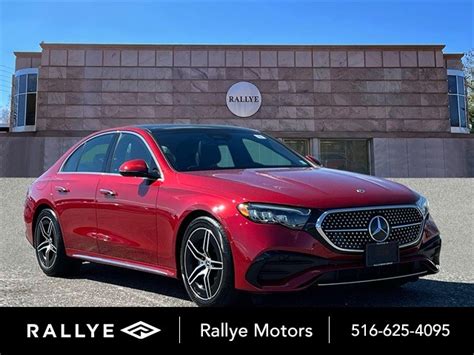 New 2024 Mercedes Benz E Class E 350 4d Sedan In Roslyn 24 86196 Rallye Motor Company