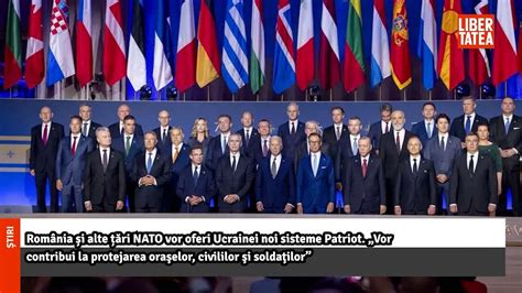 România și alte țări NATO vor oferi Ucrainei noi sisteme Patriot