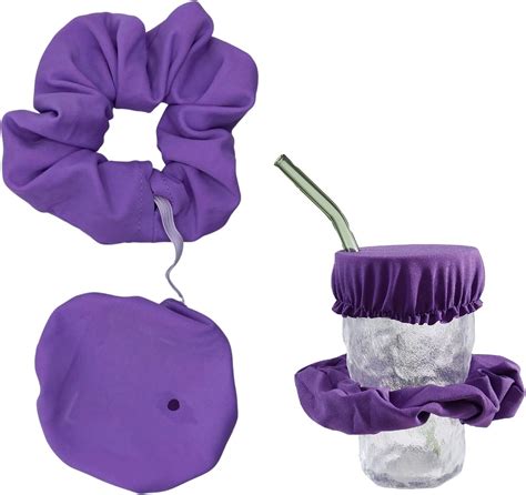 1 Stück Hairband Drink Cover Hair Scrunchie Becherschutz Bei Partys