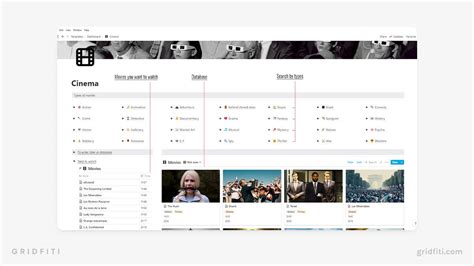 Notion Movie Template Free