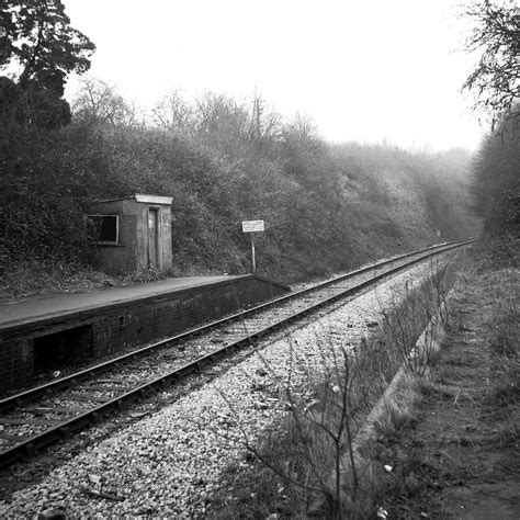 Medstead And Four Marks Station 25 Jan 1973 25 January 19 Flickr