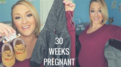 30 Weeks Pregnant First Pregnancy Weekly Updates Youtube