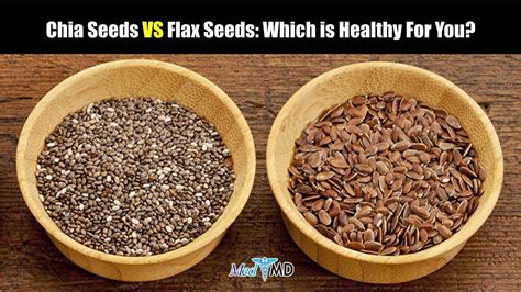 Chia Seeds Vs Flax Seeds Which Is Healthy For You Youtube