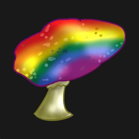 Rainbow Lgbtq Pride Flag Mushroom Lgbt T Shirt Teepublic