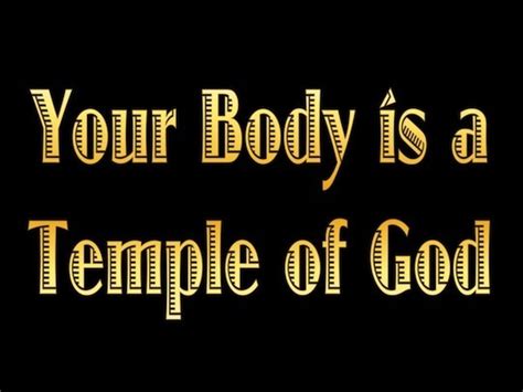 1 Corinthians 3 16 Do You Not Know That You Are A Temple Of God And That The Spirit Of God