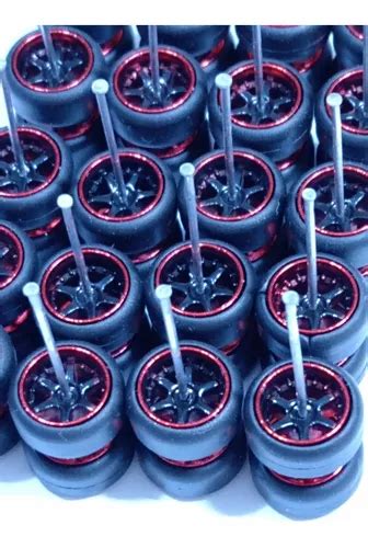 Hot Wheels Rodas C Pneus Borracha Custom Spears Redline Mercadolivre