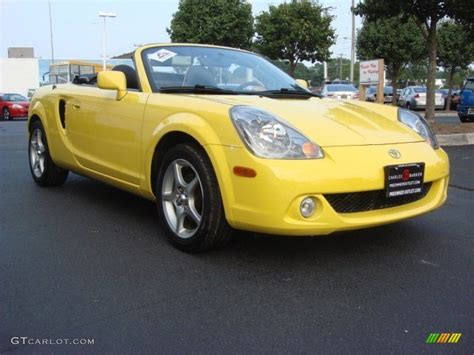 2003 Solar Yellow Toyota MR2 Spyder Roadster #68283542 | GTCarLot.com ...
