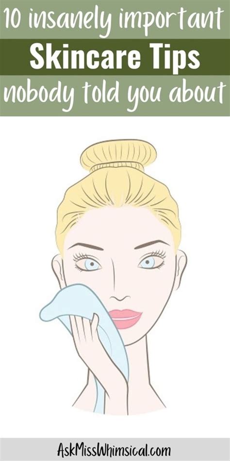 10 Skincare Tips I Bet Nobody Told You About Ask Miss Whimsical In