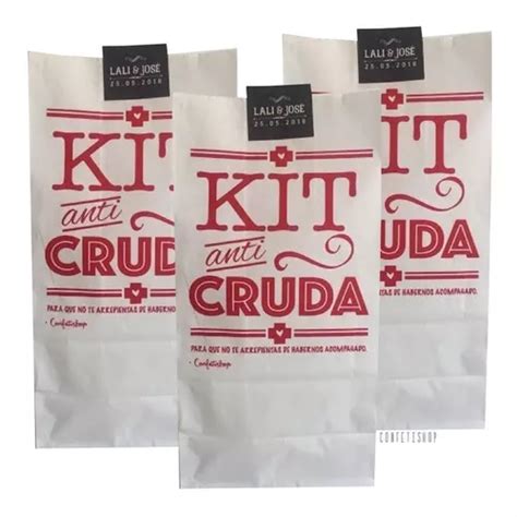 100 Bolsa Kit Anti Cruda Recuerdo Boda Etiqueta Personalizad Meses