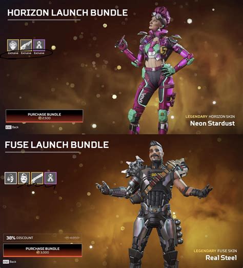 Are The Skins Found In The Fuse Launch Bundle Exclusive I Assumed They