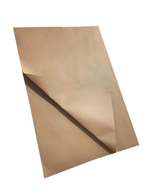 Folha Papel Kraft Resma 120gr Para Embalar 20 Folhas Sacolas Br