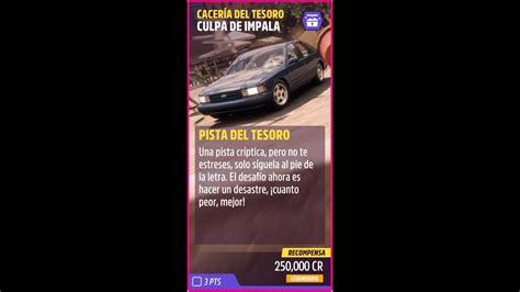 FORZA HORIZON 5 Primavera Serie 33 Cacería del Tesoro CULPA DE