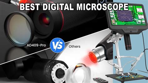 Andonstar AD409 Pro ES Digital Microscope With Endoscope Review YouTube