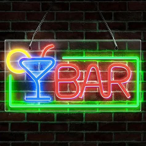 Neon Bar Signs Premium Acrylic Bar Neon Signs Wall Decor Temu Australia