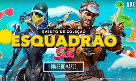 Apex Legends Evento de coleção Esquadrão Sol acontecerá de 28 de março