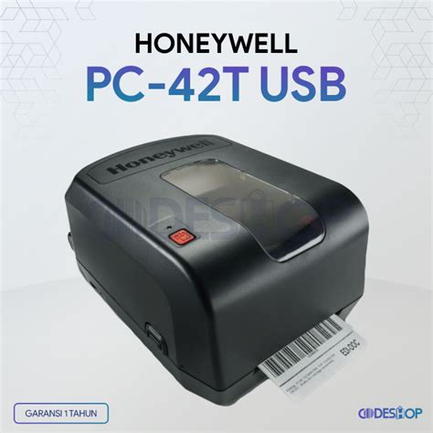 Honeywell PC42T Printer Cetak Label Barcode USB Lazada Indonesia