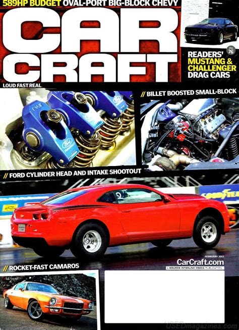 Car Craft February 2013 Car Craft February 2013 Magazine Back Is