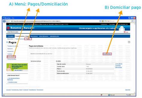 Cómo domiciliar pago TELMEX También Cancelar