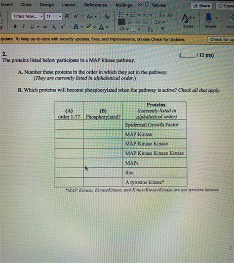 Solved Insert Draw Design Layout References Mailings Tell Chegg