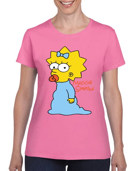 Maggie Simpson T Shirt Simpsons T Shirt Shirts T Shirt