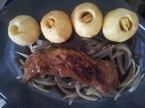 La Cuisine De Mimi Filet Mignon Au Miel Soja Crème Fraîche Et Pommes