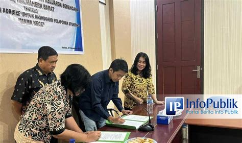 InfoPublik Permudah Data Stunting Dinas P2KB Halmahera Barat Gandeng