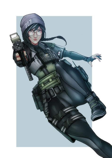 Dokkaebi By T Bits Rainbow Six Siege Art Rainbow Six Siege Dokkaebi Rainbow Six Siege Anime