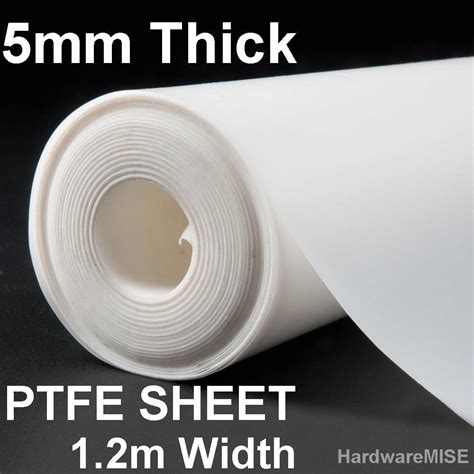 Ptfe Sheet White Plate Film Thickness Mm Skived Sheet Malaysia Ready Stock