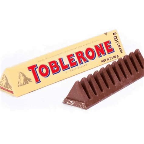 Milk Toblerone Chocolate Bar 100 Gms Quickee