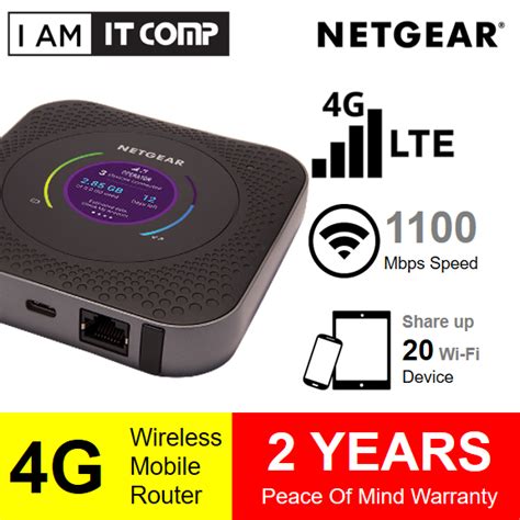 Netgear Nighthawk M1 Mr1100 Mobile Hotspot 4g Lte Router Mr1100 100eus