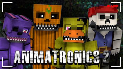 Animatronics 2 Hd Skin Pack By Cupcakebrianna Minecraft Skin Pack