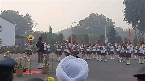 Rdc Pilani Band Display During Army Chief Visit Youtube