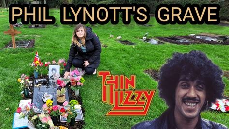 Phil Lynott S Grave ThinLizzy Famous Graves YouTube