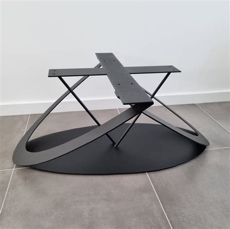 L Ellipse Pied Central Pour Table Basse Nalunes