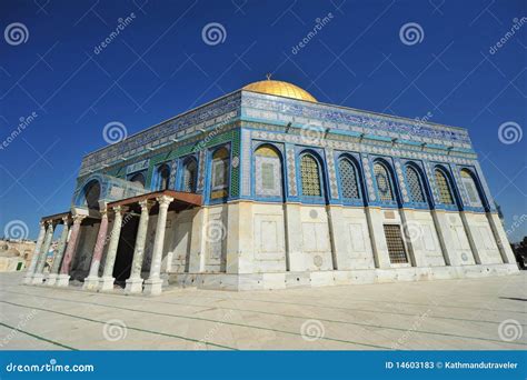 dome   rock mosque stock image image  travel