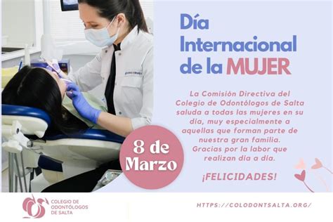 Día Internacional De La Mujer 2024 Colegio De Odontólogos De Salta