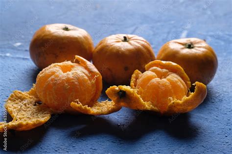 The mandarin orange or mandarine, is a small citrus tree fruit. Citrus ...