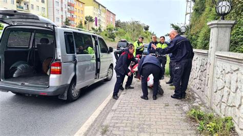 Son dakika haberi Zonguldak ta trafik kazası 1 yaralı Son Dakika