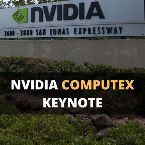 NVIDIA COMPUTEX 2023 Keynote AI Innovation Generative AI