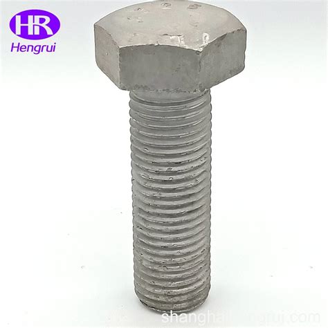 ASTM A307 Grade B Hot DIP Galvanized Carbon Steel Heavy Hex China Bolt