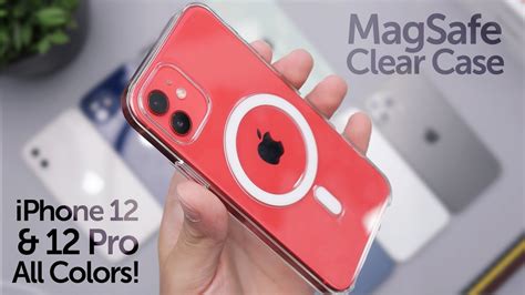 Apple iPhone 12 MagSafe Clear Case Review on All Colors! Worth It? | เค ...