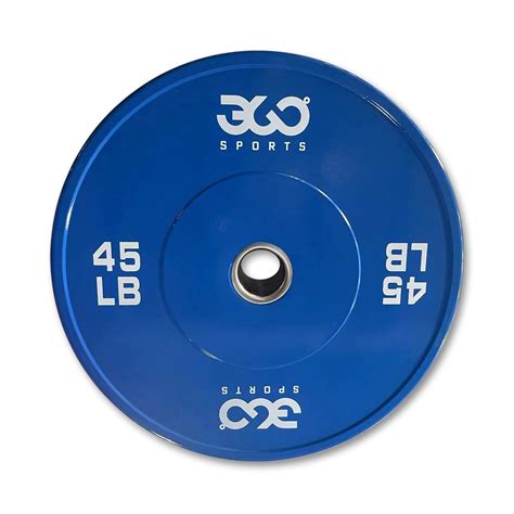 Pair Of Colored Rubber Bumper Plates By 360 Sports — 360 Sports Products