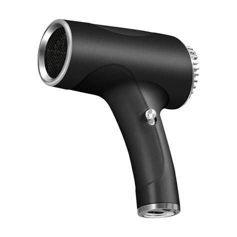 Portable Hair Dryer 2 Speeds Cordless Anion Blow Dryer For Travel Black Us Ebay