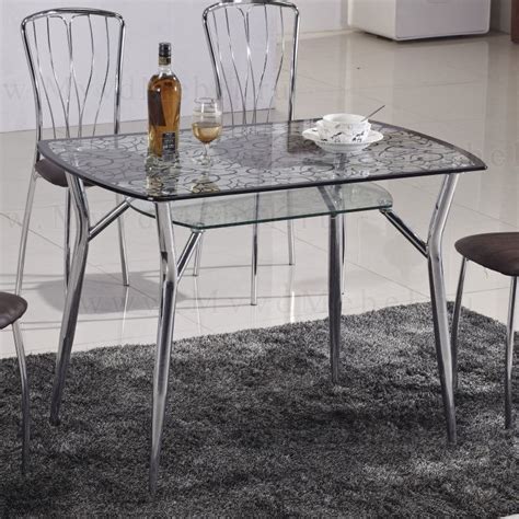 Стол кухонный GT-299C с рисунком узоры стеклянный: купить по цене 7 100 ...